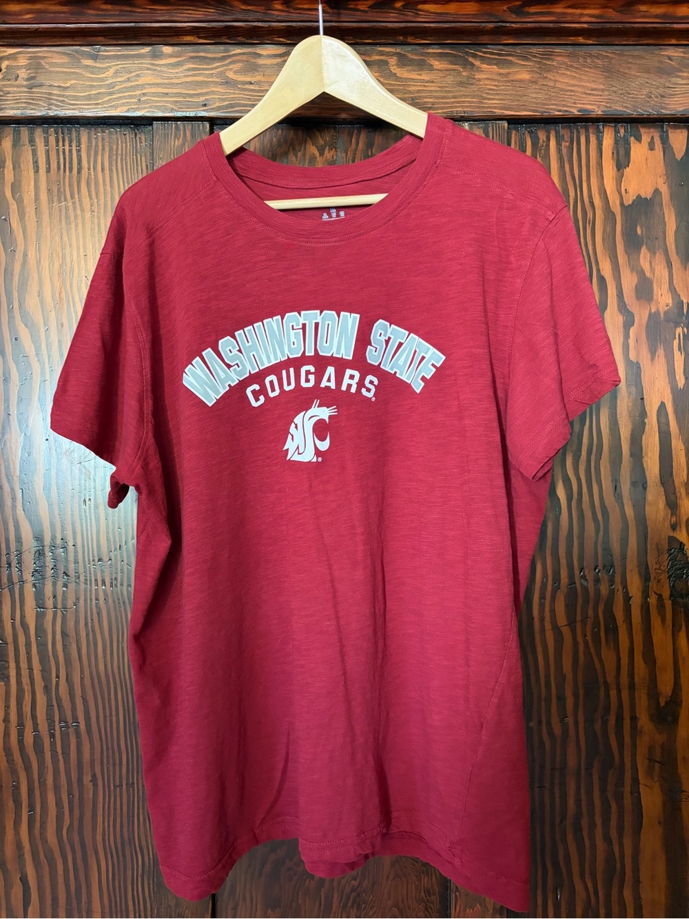 Champion Washington State Cougars Red Short Sleeve Tee